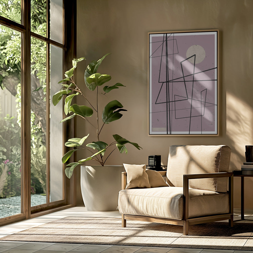 Angular Lines no 13 Poster